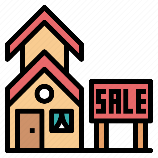 House, sale, sign, signaling icon - Download on Iconfinder