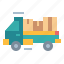 delivery, move, truck 