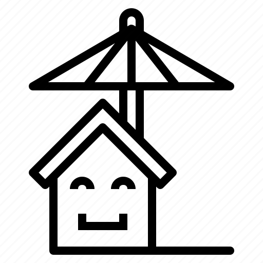 Home, insurance, protect, umbrella icon - Download on Iconfinder