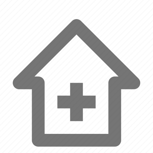 Add, home, house, new, plus, building, estate icon - Download on Iconfinder