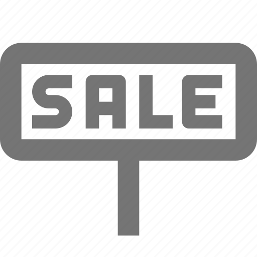 Sale, sign, real estate, building, property, sell icon - Download on Iconfinder