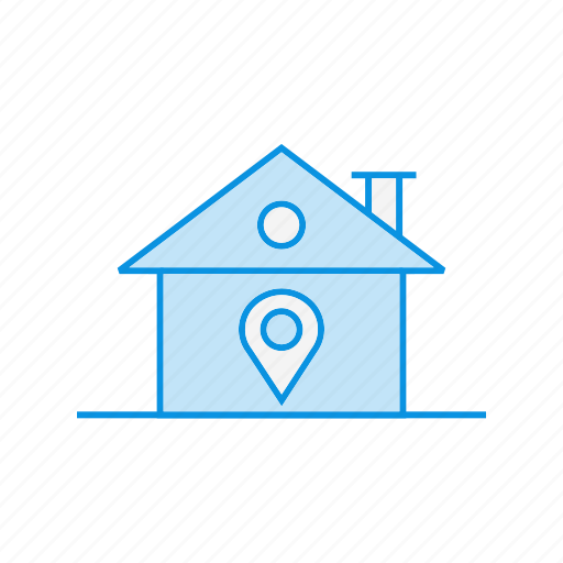 Estate, home, house, location, property, real estate icon - Download on Iconfinder