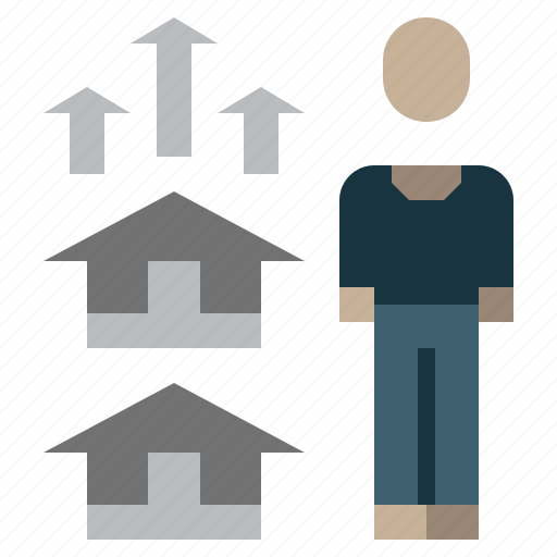 Buildings, construction, estate, home, house, property, real icon - Download on Iconfinder