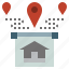 interface, location, map, pin, placeholder, point, signs 