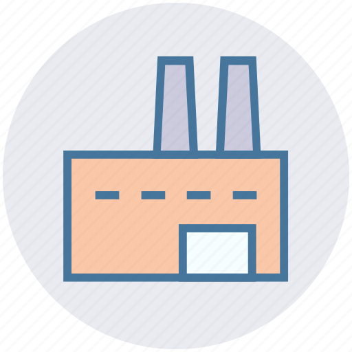 Building, company, factory, industry, production, work icon - Download on Iconfinder