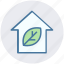 eco home, ecology, house, leaf, nature, plant, smart home 