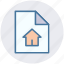 business, documents, file, format, home, house, paper 
