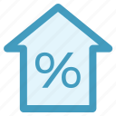 home, house, mortgage percentage, percent, percentage, property discount, property tax