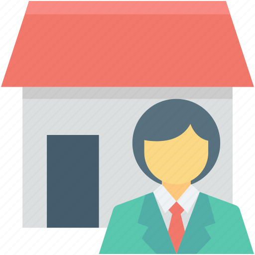 House owner, man, real estate, realtor, renter icon - Download on Iconfinder
