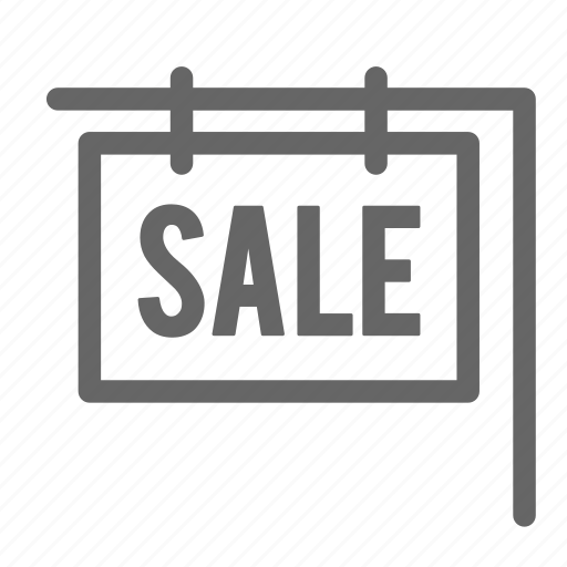 Estate, real, sale, signboard icon - Download on Iconfinder
