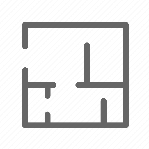 Estate, floor, plan, real, top, view icon - Download on Iconfinder