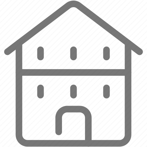 Building, home, house, tow-story house icon - Download on Iconfinder