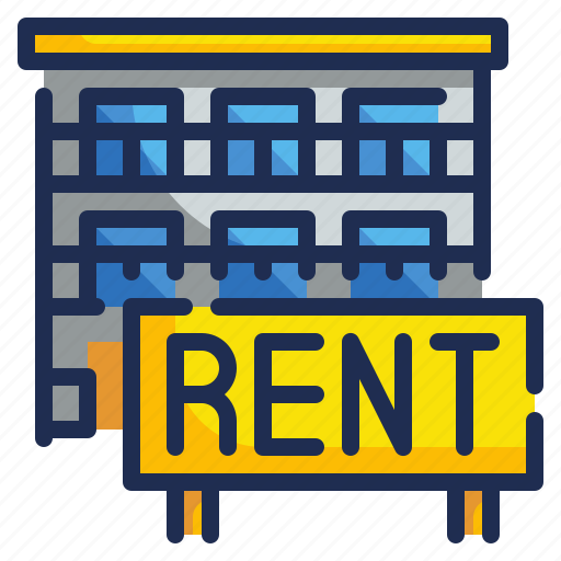 Building, estate, house, real, rent, rental icon - Download on Iconfinder