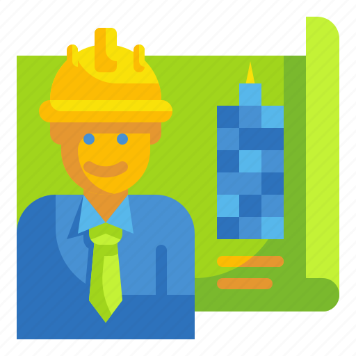 Building, engineer, industry, job, worker icon - Download on Iconfinder