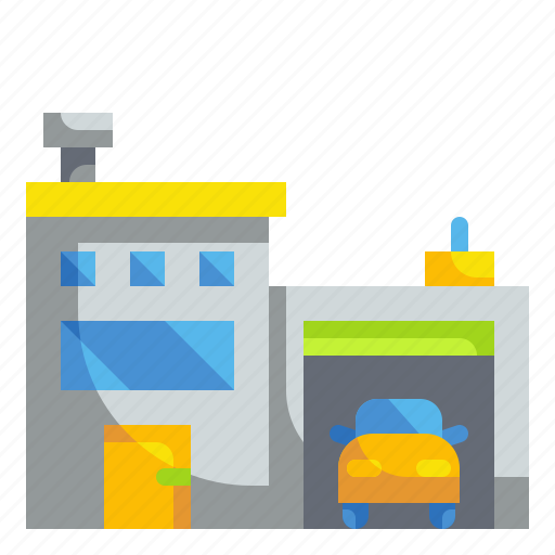 Buildings, garage, home, house, property icon - Download on Iconfinder