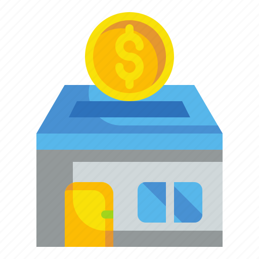 Business, finance, house, money icon - Download on Iconfinder