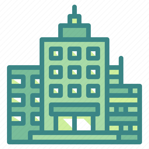 Building, institution, money, property, tower icon - Download on Iconfinder