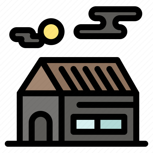 Estate, home, house, real, sun icon - Download on Iconfinder