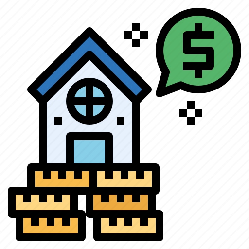 Buildings, house, loan, mortgage icon - Download on Iconfinder