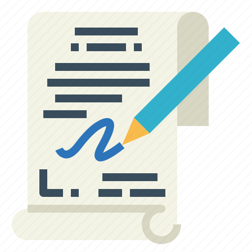Business, contract, signing, writing icon - Download on Iconfinder