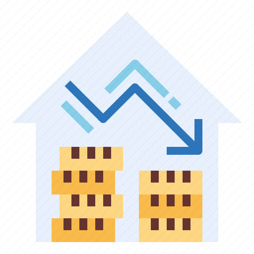 Business, deficit, estate, real, statistics icon - Download on Iconfinder