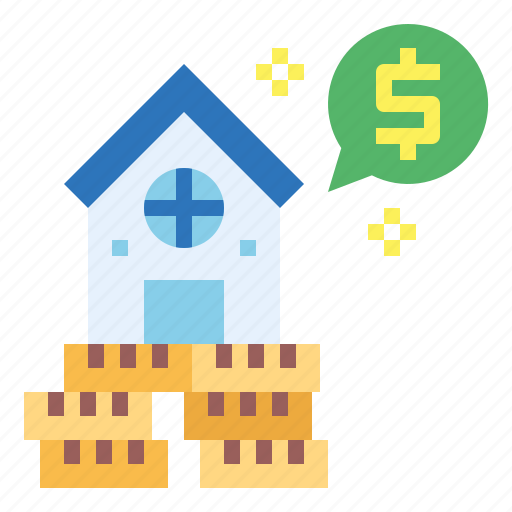 Buildings, house, loan, mortgage icon - Download on Iconfinder