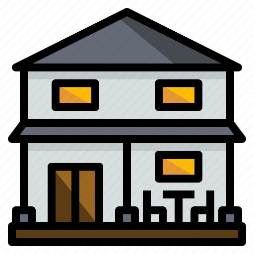 2storey, building, estate, house, living, property, sale icon - Download on Iconfinder