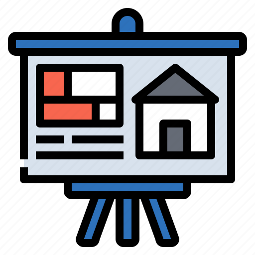 Agent, detail, house, presentation, realtor, sale icon - Download on Iconfinder
