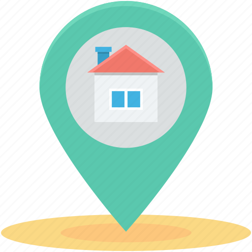 Gps, home location, location holder, map pin, navigation icon - Download on Iconfinder