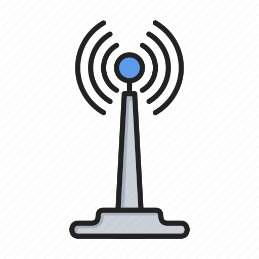 Antenna, signals, wifi, wireless icon - Download on Iconfinder