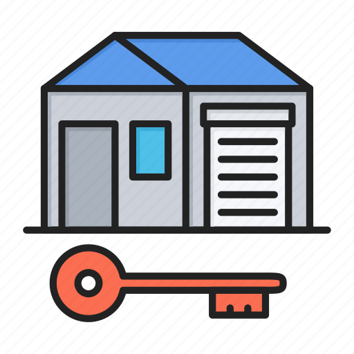 Key, real estate, safe, shack icon - Download on Iconfinder