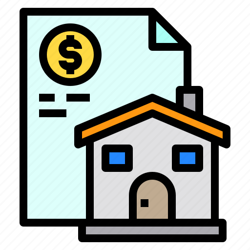 File, home, house, money icon - Download on Iconfinder
