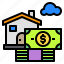 building, home, house, money 