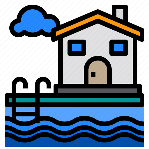Building, home, house, pool icon - Download on Iconfinder
