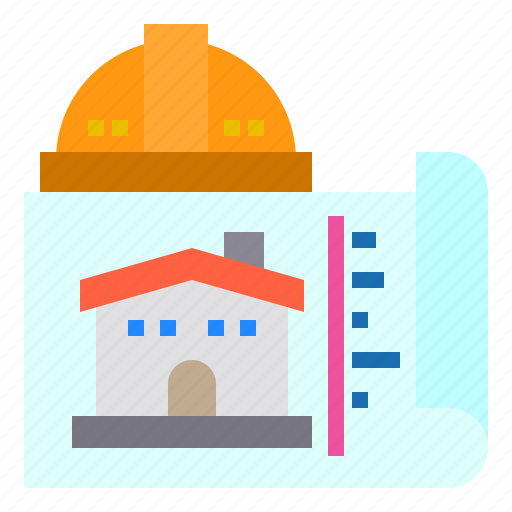 Blueprint, building, buildings, construction, house icon - Download on Iconfinder