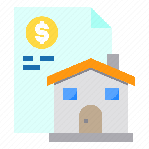 Cash, document, file, finance, home, house, money icon - Download on Iconfinder