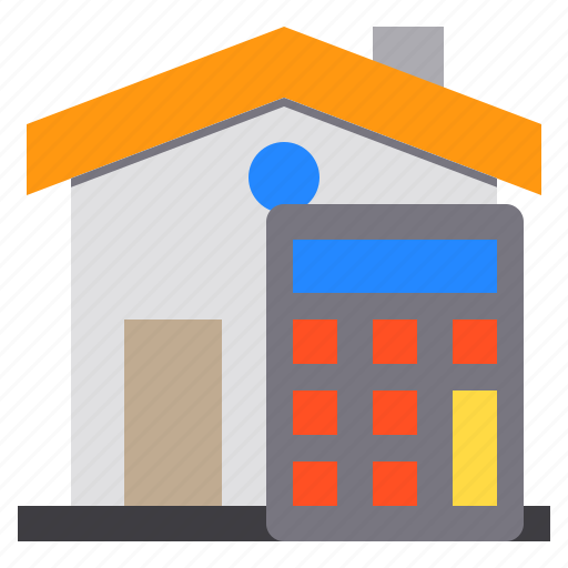 Building, calulator, home, house icon - Download on Iconfinder