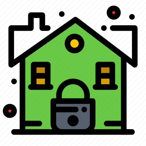 Estate, lock, real, security icon - Download on Iconfinder