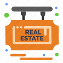 board, estate, real, sale