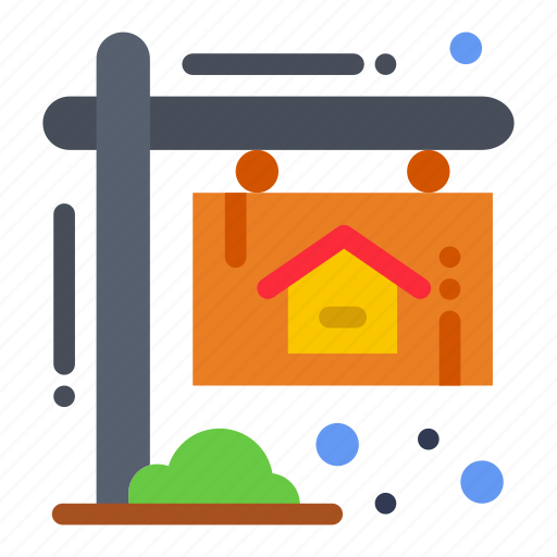 Advertisement, board, home, house icon - Download on Iconfinder