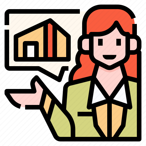 Agent, job, house, profession, occupation, avatar, broker icon - Download on Iconfinder