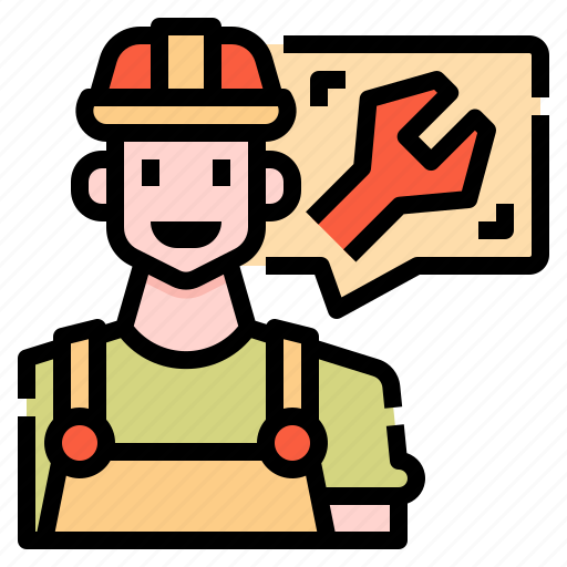Mechanic, occupation, job, profession, avatar icon - Download on Iconfinder