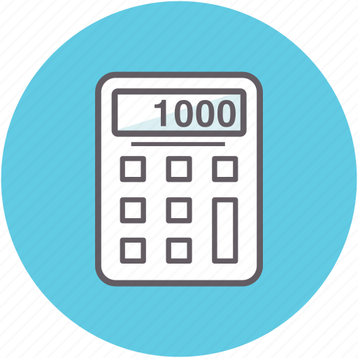 Budget, calculating, calculator, counting, accounting icon - Download on Iconfinder