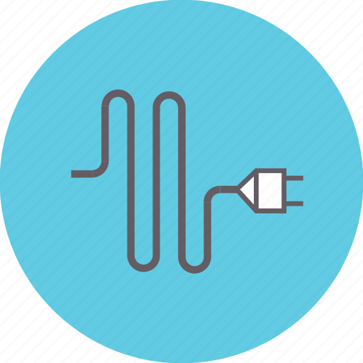 Cable, cord, electric, plug, wire icon - Download on Iconfinder