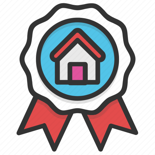 Certified building, home certification, house certification service, property authorization, real estate certification form icon - Download on Iconfinder