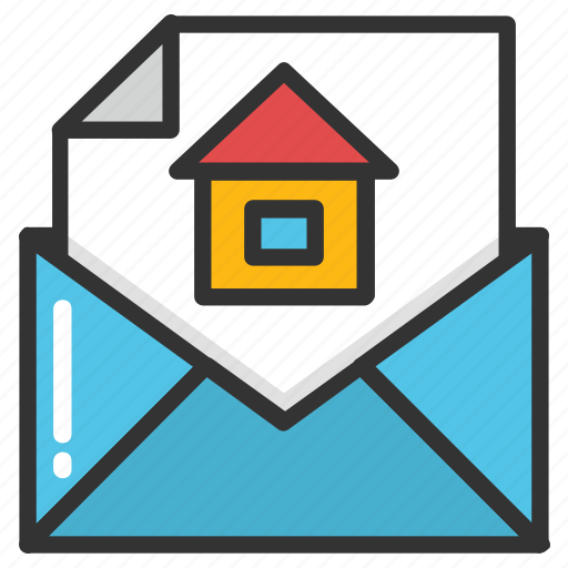 House investment, mortgage loan, mortgage papers, property email, property papers icon - Download on Iconfinder