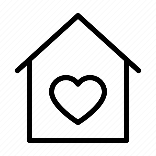 Favorite, house, love, home, realestate icon - Download on Iconfinder