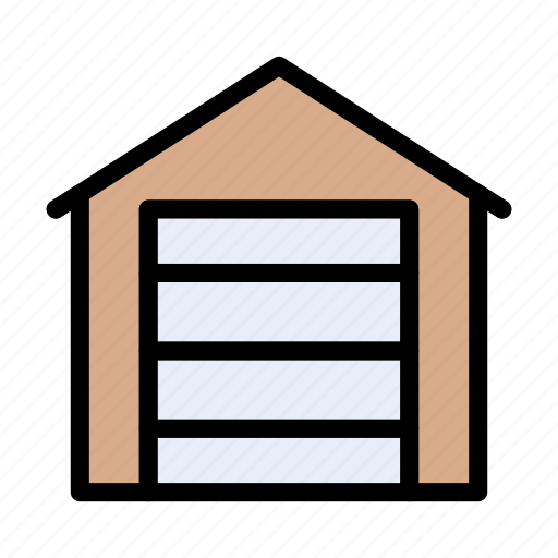 House, home, garage, shelter, building icon - Download on Iconfinder