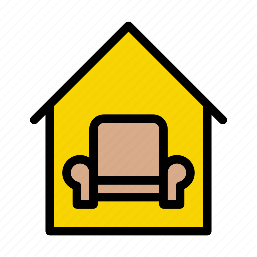 House, home, interior, sofa, furniture icon - Download on Iconfinder