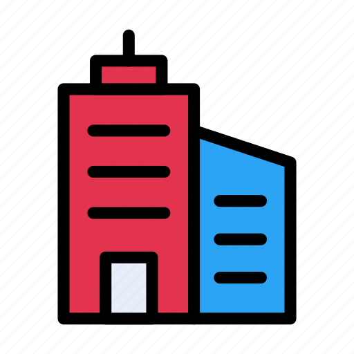 Realestate, building, hotel, construction, plaza icon - Download on Iconfinder